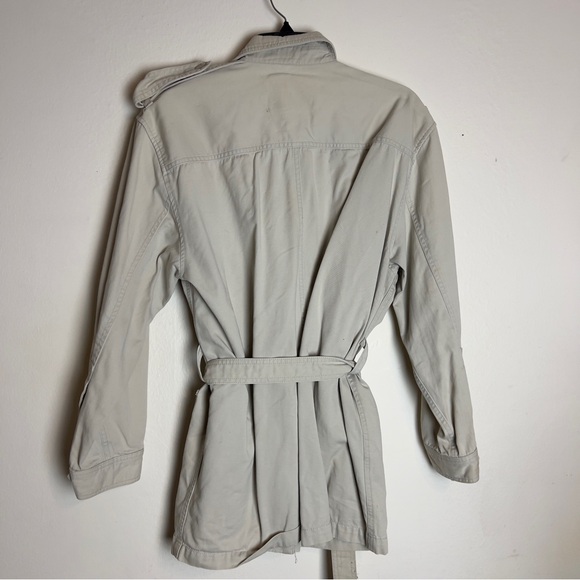 Vintage LizWear Safari Khaki Jacket with Belt - Picture 6 of 14